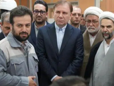 بازدید معاون اول قوه قضاییه از پتروشیمی زاگرس و بررسی موانع تولید در پارس جنوبی