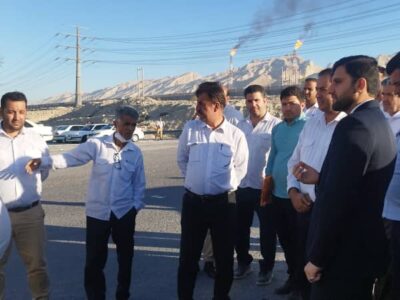 پرداخت حقوق و مطالبات کارگران فاز ۱۴ کنگان با ورود دادستانی