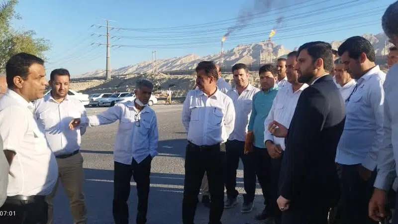 پرداخت حقوق و مطالبات کارگران فاز ۱۴ کنگان با ورود دادستانی